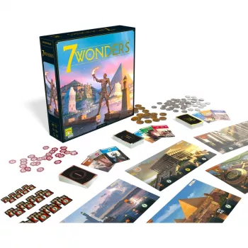 7 Wonders - juego base - nuevo diseño, juego de mesa juego experto del año 2011