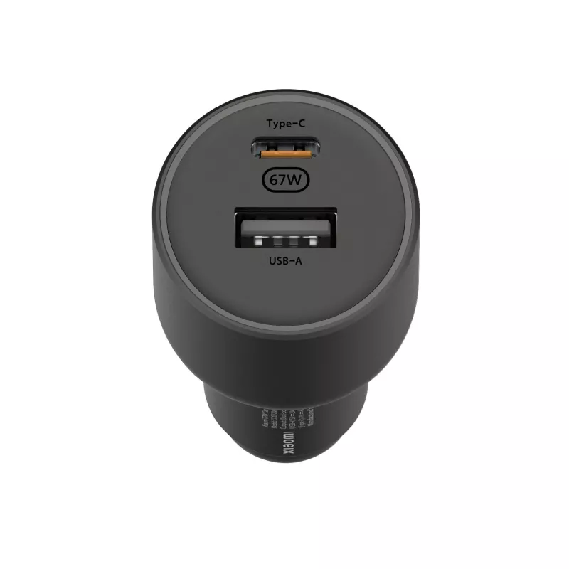 Xiaomi 43907 cargador para dispositivos móviles universal negro mechero de coche