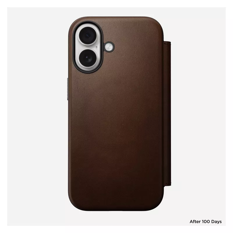 Funda tipo folio para móvil Nomad NM014209858 para Apple iPhone 17, 16 cm (6,3