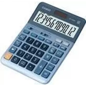Calculadora de sobremesa Casio DF-120EM azul