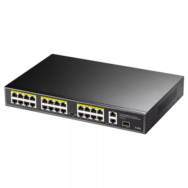 Switch no gestionado Cudy FS1026PS1 24 puertos Gigabit Ethernet PoE