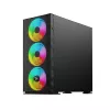 Caja de PC SAVIO Raptor X1 ARGB cristal/malla negra