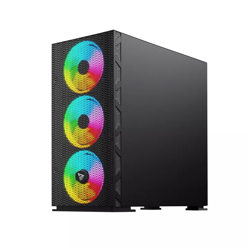 Caja de PC SAVIO Raptor X1 ARGB cristal/malla negra