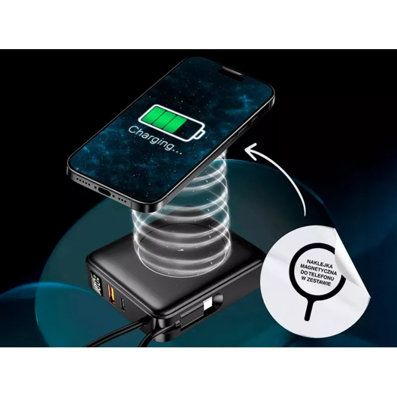 Cargador portátil Tracer Scout 10000 mAh MAG+PD+QC