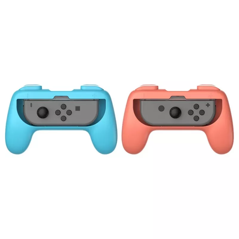 Empuñadura para mando Subsonic Joy-Cons Comfort Grip Switch y Switch 2 rosa turquesa