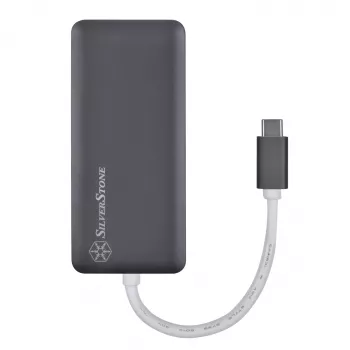 SilverStone SST-EP14C - USB 3.1 Type-C Gen1 a HDMI, 3x USB 3.1 Gen 1 Type-A, 1x USB 3.1 Gen 1 Type-C (carga PD 2.0) (SST-EP14C)
