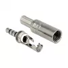 Conector macho de cable DeLOCK 65546 3,5 mm plateado