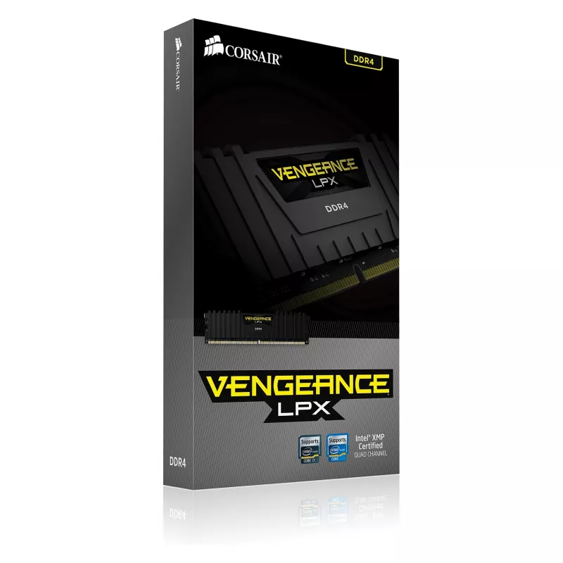 DDR4 Vengeance LPX 8GB/2400 negro CL14-16-16-31 1.20V XMP2.0
