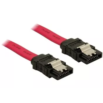 Cable SATA DeLOCK 84302 0,5 m Rojo