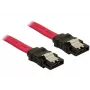 Cable SATA DeLOCK 84302 0,5 m Rojo