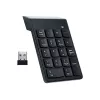 Gembird KPD-W-02 teclado numérico inalámbrico, 2,4 GHz, USB, 18 teclas, negro