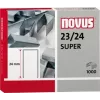Grapas NOVUS 23/24, tiras con 1.000 grapas para grapadoras compatibles