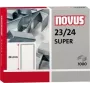 Grapas NOVUS 23/24, tiras con 1.000 grapas para grapadoras compatibles