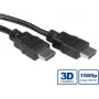 VALUE - Cable de vídeo/audio/red - HDMI - HDMI, 19 pines (macho) - HDMI, 19 pines (macho) - 2 m - Apantallado - Negro (11.99.5732)