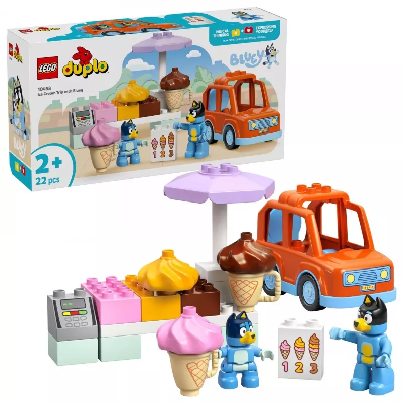 LEGO BLUEY 10458 Excursión a por helados con Bluey