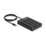 Teclado numérico DeLOCK 12108 USB negro 19 teclas 1,6 m cable