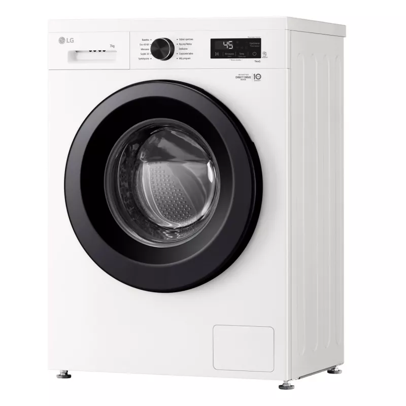 Lavadora LG F2X10S7NWK — carga frontal, 600 mm de anchura, 540 mm de profundidad, 890 mm de altura, 59 kg de peso neto