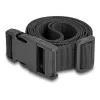 Correa ajustable para maleta DeLOCK 1,5 m negra 2 uds.