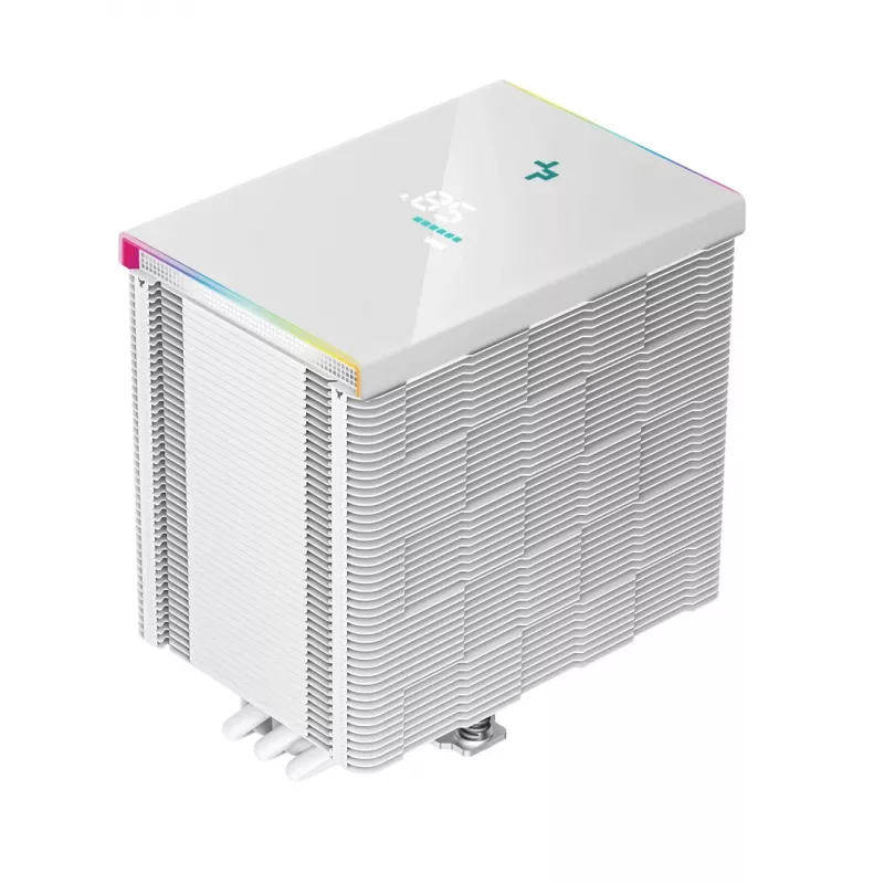 Ventilador de CPU DeepCool AK500 Digital WH 12 cm blanco 1 unidad