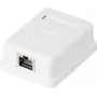 Toma de red Renkforce CAT 6 1 puerto, blanco