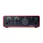 Focusrite Scarlett Solo 4th Gen - Interfaz de audio de 2 canales