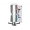 Montech NX400 White ARGB disipador de aire para CPU, 120 mm, multisocket, blanco