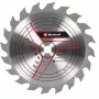 Hoja de sierra circular KWB TCT Ø 200 x 16 mm, 2,4 mm, 20 dientes
