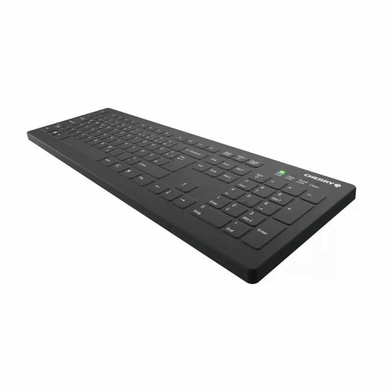 Contour Design Active Key Contour QuickClean Teclado médico IP68 Full-Size Inalámbrico Negro DE C8112