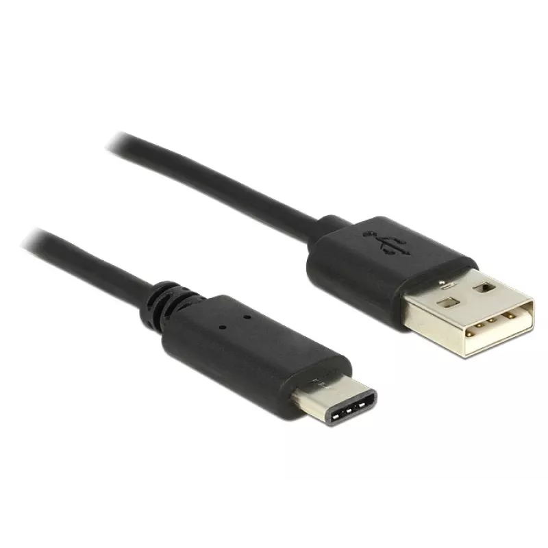 Cable USB DeLOCK 0,5 m USB2.0-A USB2.0-C