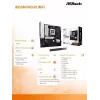 Placa base ASRock B850M Pro RS WiFi — AMD B850, socket AM5, microATX, DDR5, 4 DIMM, 256GB, Wi-Fi 6E, 2.5Gb LAN, 3x M.2