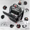 Bolsa de herramientas Knipex X18 37 bolsillos negro rojo tela plástico