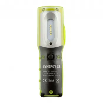 Synergy 21 Lámpara de taller LED con batería mediana