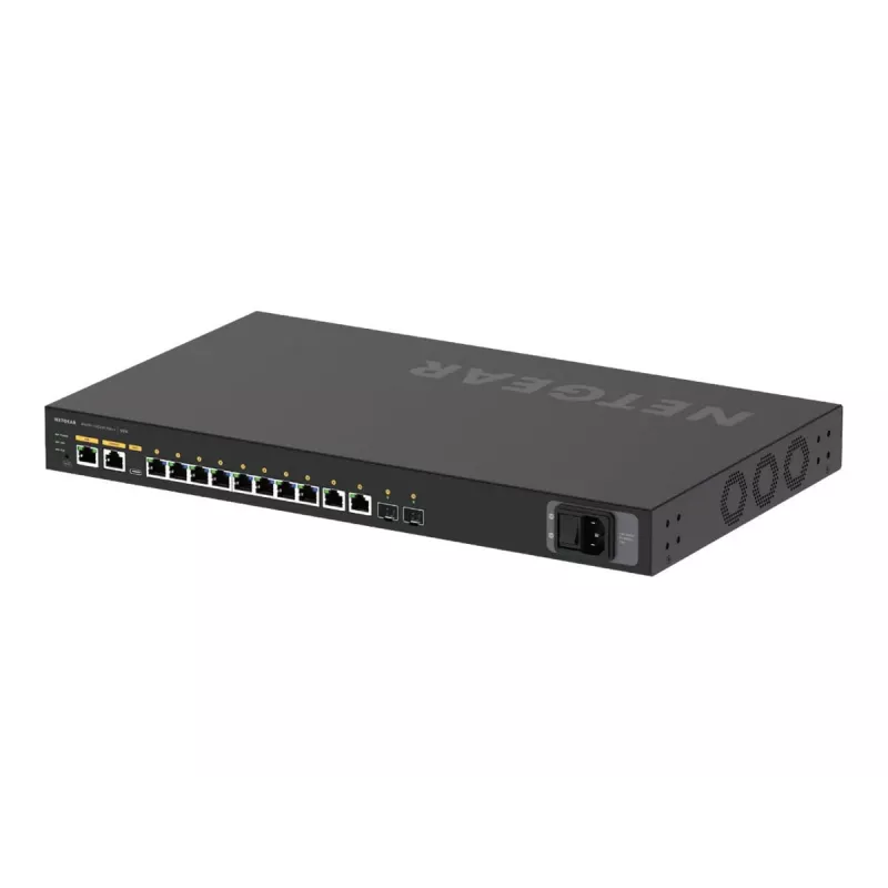 NETGEAR M4250-10G2XF-PoE++ Managed L2/L3 Gigabit Ethernet (10/100/1000) Power over Ethernet (PoE) 1U Negro