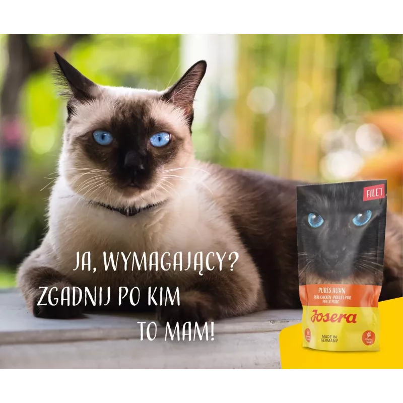 JOSERA Filete de pollo - Comida húmeda para gatos - 70 g