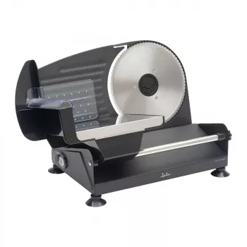 Cortadora eléctrica JATA JECF1200 200W negra acero inoxidable grosor de corte 1,5 cm