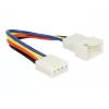 Cable de alimentación interno DeLOCK 85360 0,1 m 4 pines PWM