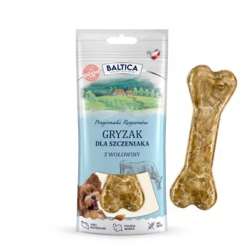 BALTICA regional treats Hueso masticable cachorro ternera - premios para perros - 1