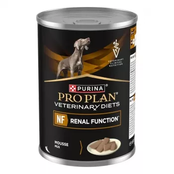 Comida húmeda para perros PURINA Pro Plan Veterinary Diets NF Renal Function terapéutica, Cerdo, lata de 400 g