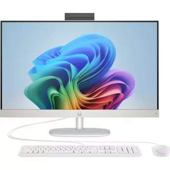 AIO HP 24-ct2450ng 23,8 FHD Ryzen AI 5 340 16GB/1TB SSD Win11 BX8Y9EA#ABD blanco – distribución del teclado posiblemente alemán