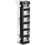 TRENDnet TC-KP12V panel de parcheo Keystone 12 puertos en blanco en ángulo montaje en pared - Panel de parcheo