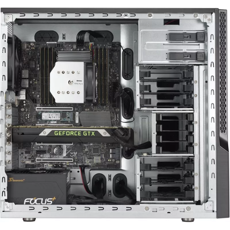 Caja de ordenador Supermicro SuperChassis GS5A-754K torre Midi negra, gris