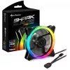 SHARKOON SHARK Blades ventilador para carcasa de 120mm ARGB - negro