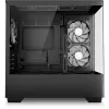 Caja para PC Sharkoon Elite Shark CM100 torre Micro-ATX, sin fuente de alimentación, negra