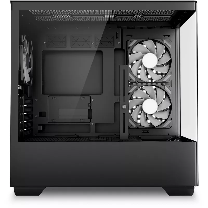 Caja para PC Sharkoon Elite Shark CM100 torre Micro-ATX, sin fuente de alimentación, negra