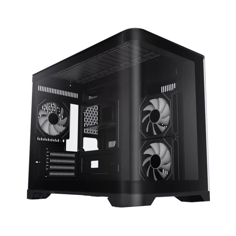 Caja Gamemax | HYPE-M BK | negra | Micro | fuente de alimentación no incluida