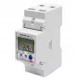 Qoltec 50882 Contador electrónico monofásico de consumo de energía para carril DIN | Wi-Fi | TUYA | 230V | LCD