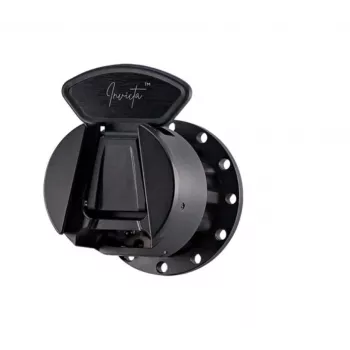 Adaptador Asetek Invicta QR USB-C negro – adaptador de cierre rápido para montaje Asetek Invicta