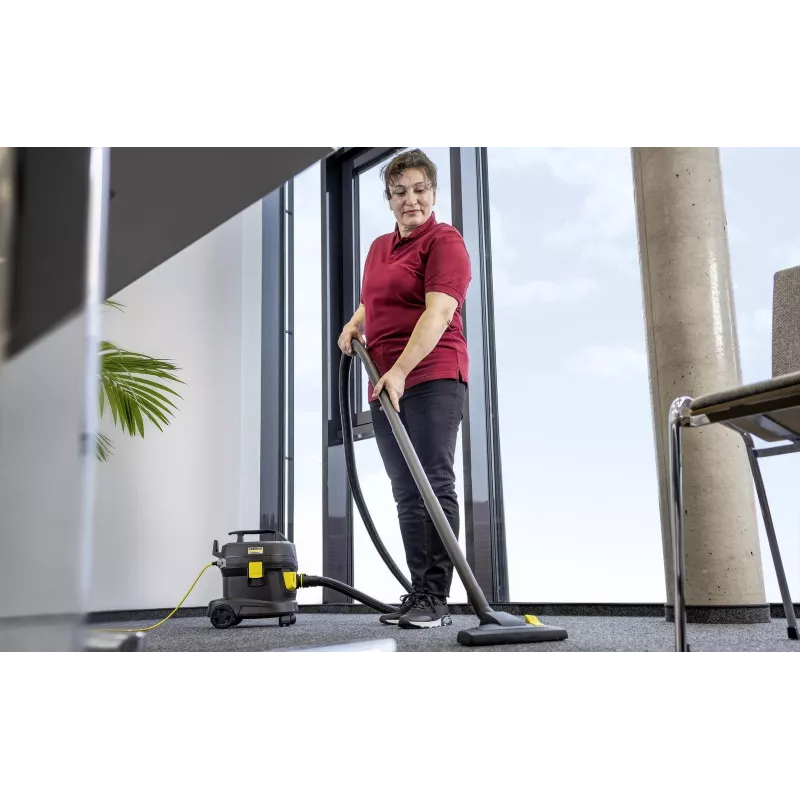 Aspirador | KARCHER | Potencia de entrada 850 W | Capacidad de polvo 11 L | Aspirador de tambor | Tipo de limpieza en seco | Recipiente de polvo bolsa | Color negro | 1.527-222.0