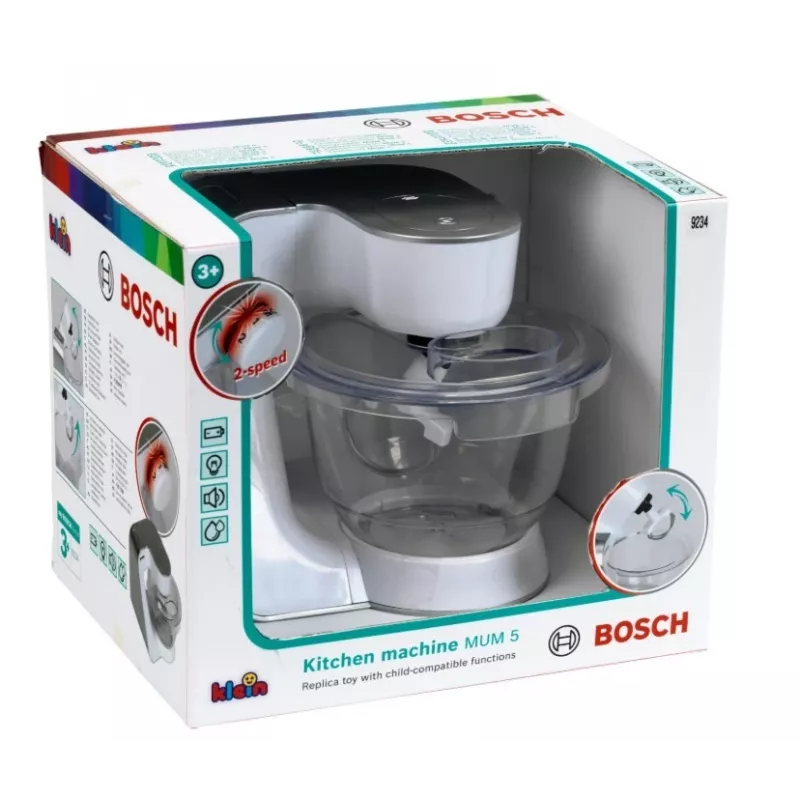 Robot de cocina de juguete KLEIN Bosch Silver 9234 — réplica de juguete de un electrodoméstico