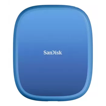 SanDisk Creator Phone disco duro externo con MagSafe, SSD, 1 TB, azul, SDSSDE62C-1T00-G25